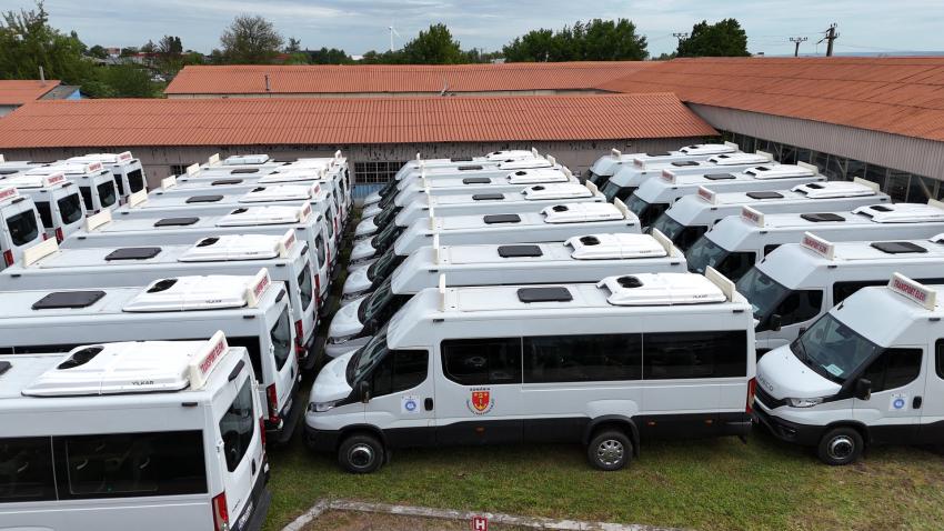 Investiție de 25 de milioane de lei în transportul școlar din județul Galați