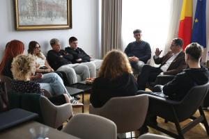 CJ Timiș în dialog cu tinerii pe teme de administrație publică