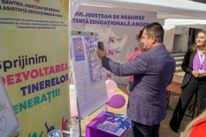 Vicepreședintele Consiliului Județean Argeș: „Am fost la Ziua Carierei”