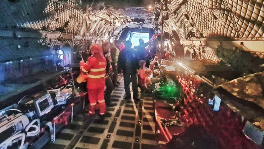 Incendiul din clubul din Macedonia de Nord. Patru răniți sunt transportați de un avion militar românesc