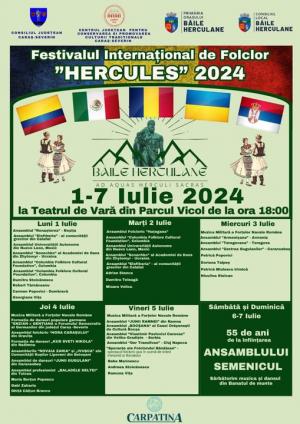 Festivalul Internațional de Folclor &quot;Hercules&quot;, la Băile Herculane